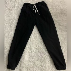 Black Lounge Sweat Pants